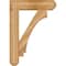 Ekena Millwork Imperial Craftsman Rough Sawn Bracket w/ Offset Brace, Western Red Cedar, 8"W x 30"D x 42"H BKT0806X30X42IMP04RWR - alternate 2